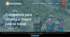 Desktop Screenshot of nuevoscaminos.org