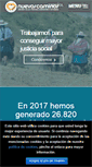 Mobile Screenshot of nuevoscaminos.org